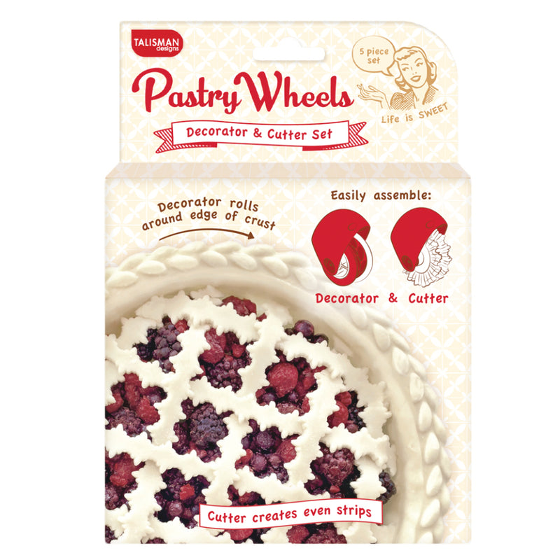 Pastry Wheel Decorator & Cutter Set