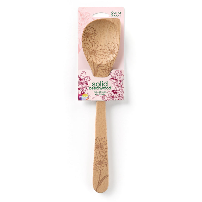 Beechwood - Corner Spoon - Floral Blooms