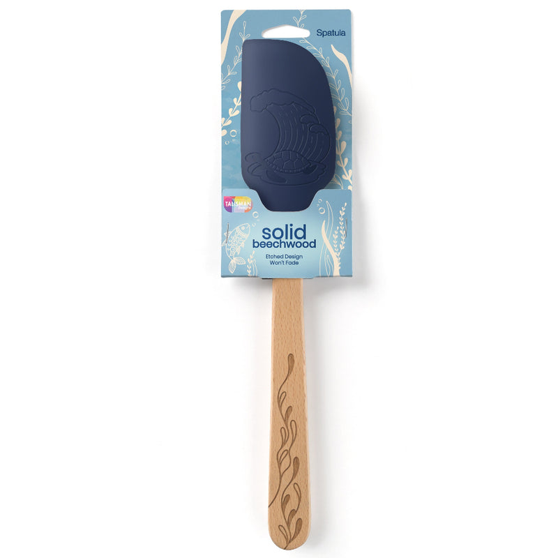 Beechwood - Silicone Spatula - Wave & Wonder
