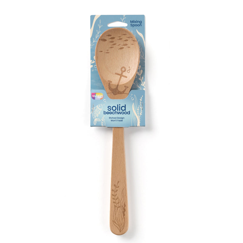 Beechwood - Mixing Spoon - Wave & Wonder
