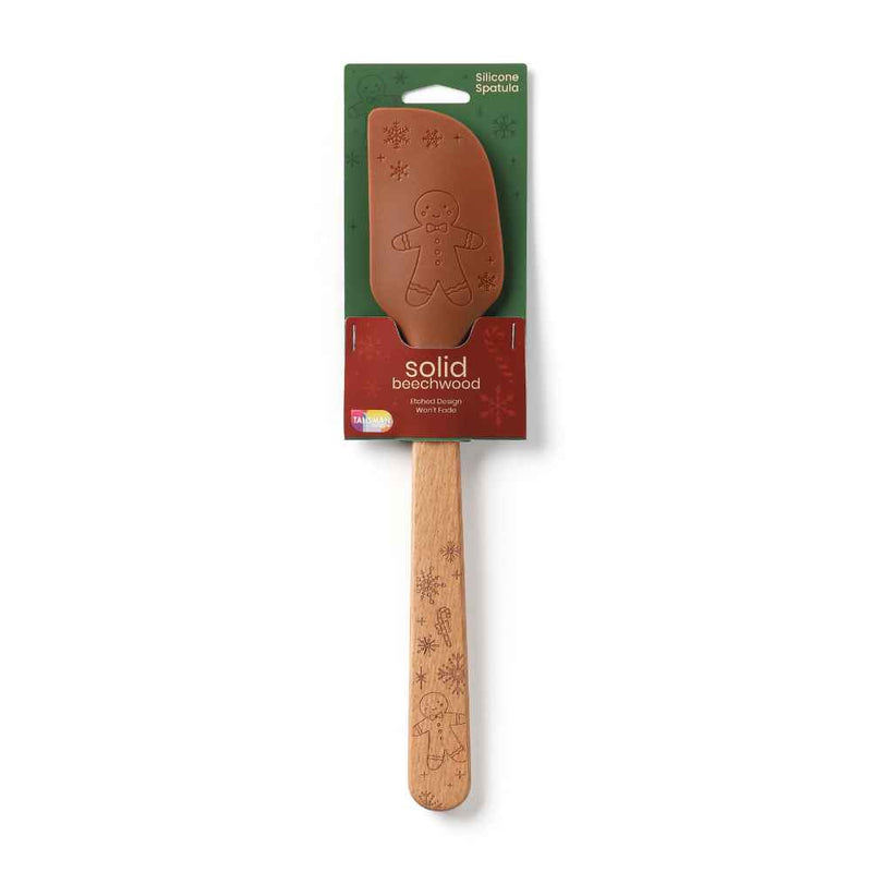 Beechwood - Silicone Spatula - Gingerbread