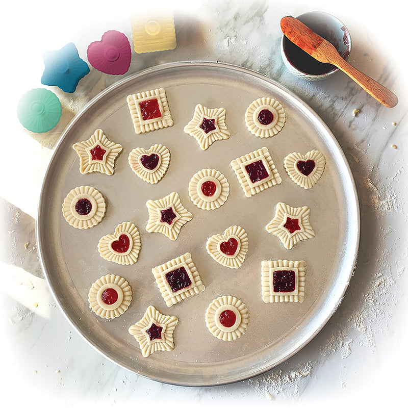 Thumbprint Linzer Cookie Cutters
