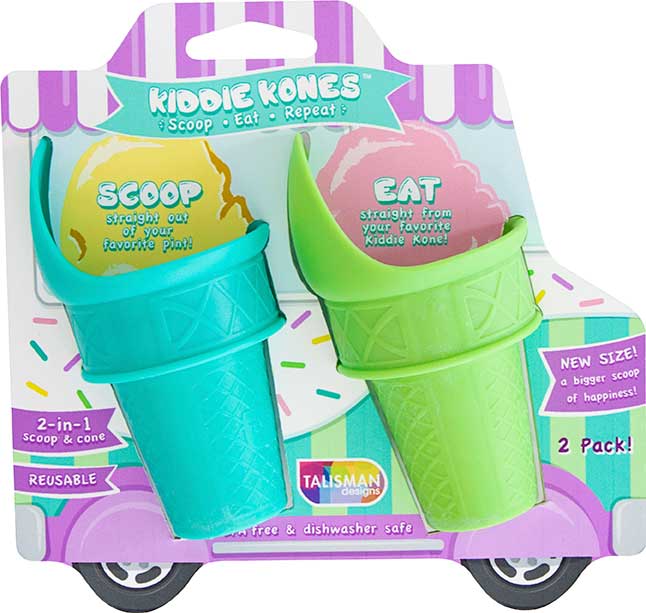 Kiddie Kones™ Large Ice Cream Scoops Set of 2 – Talisman Designs