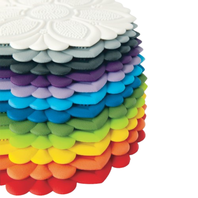 Hot Pad/Trivet, No-Slip Grip, Pre-Pack of 12