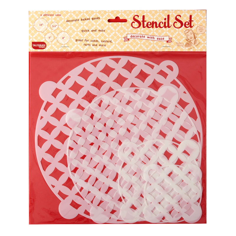 Baking Stencils - Set of 4