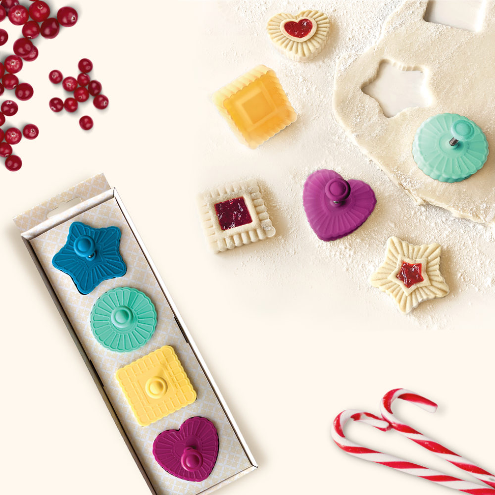 Thumbprint Linzer Cookie Cutters - Thumbnail 3