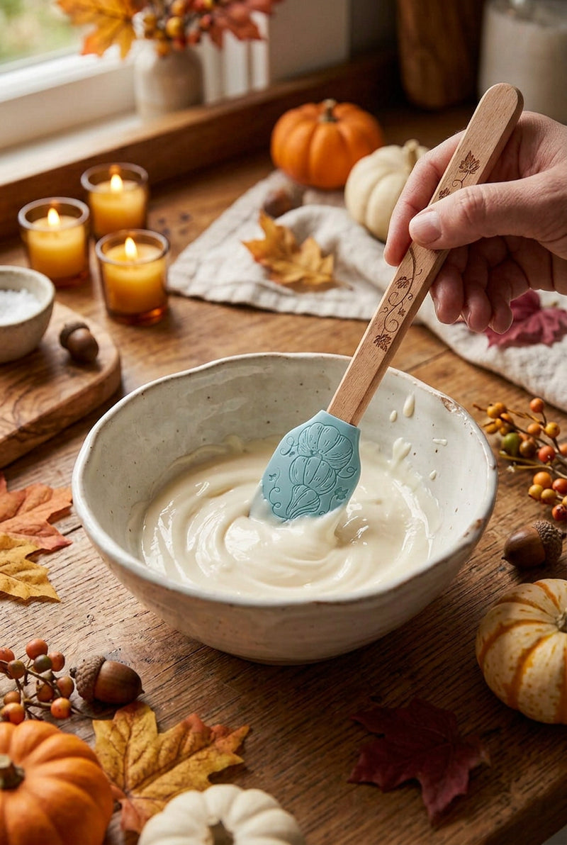 Beechwood - Mini Silicone Spatula - Harvest Friends