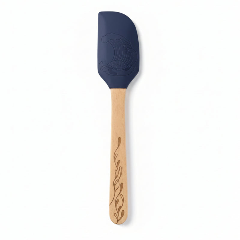 Beechwood - Silicone Spatula - Wave & Wonder
