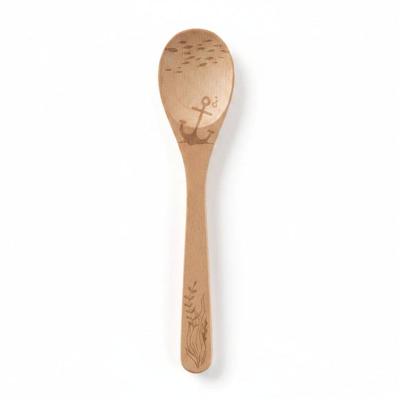 Beechwood - Mixing Spoon - Wave & Wonder