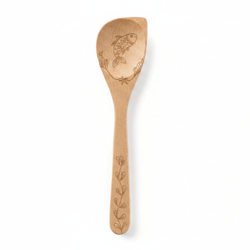 Beechwood - Corner Spoon - Wave & Wonder