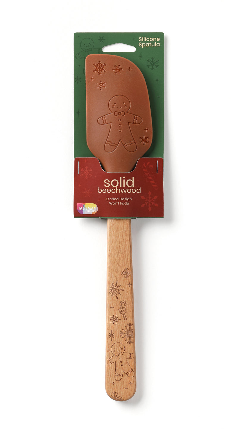 Beechwood - Silicone Spatula - Gingerbread