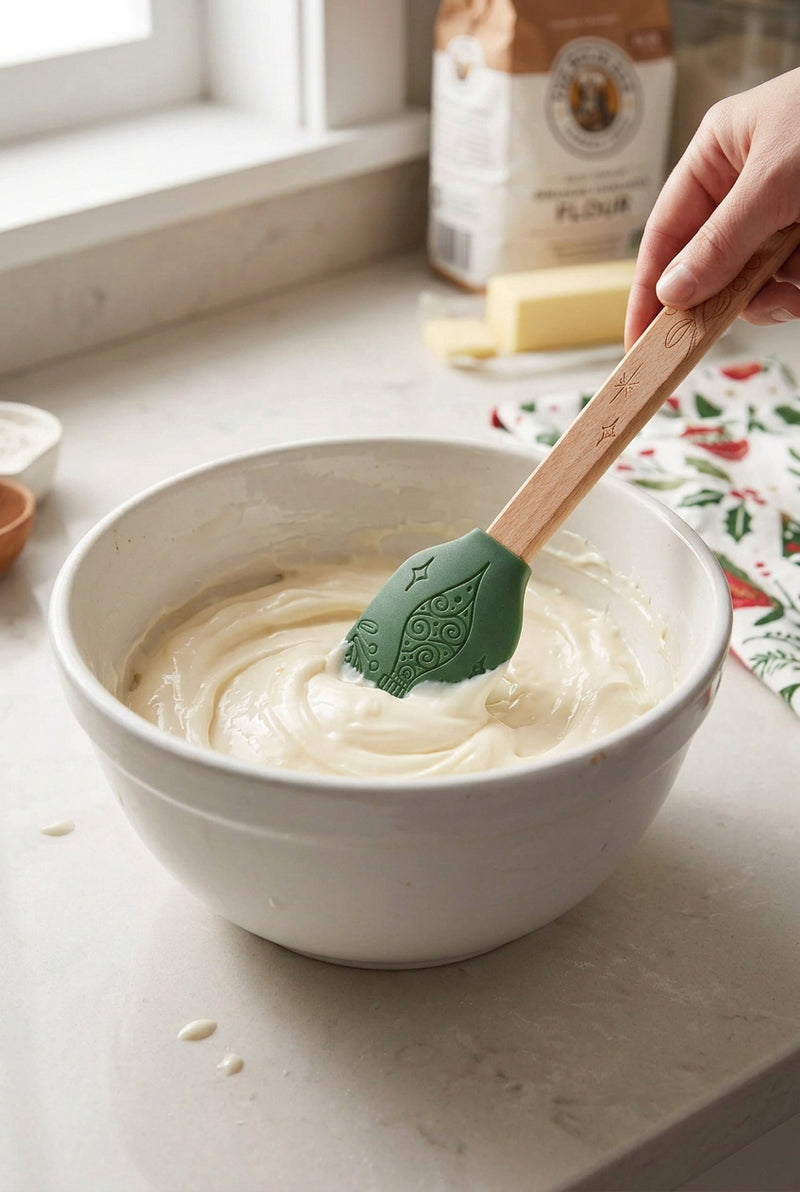 Beechwood - Mini Silicone Spatula - Ornament