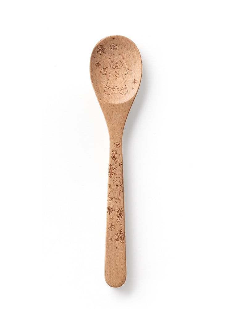 Beechwood Mixing Spoon – Gingerbread