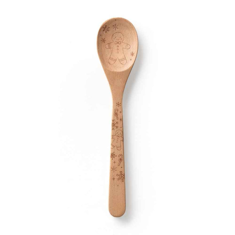 Beechwood Mixing Spoon – Gingerbread