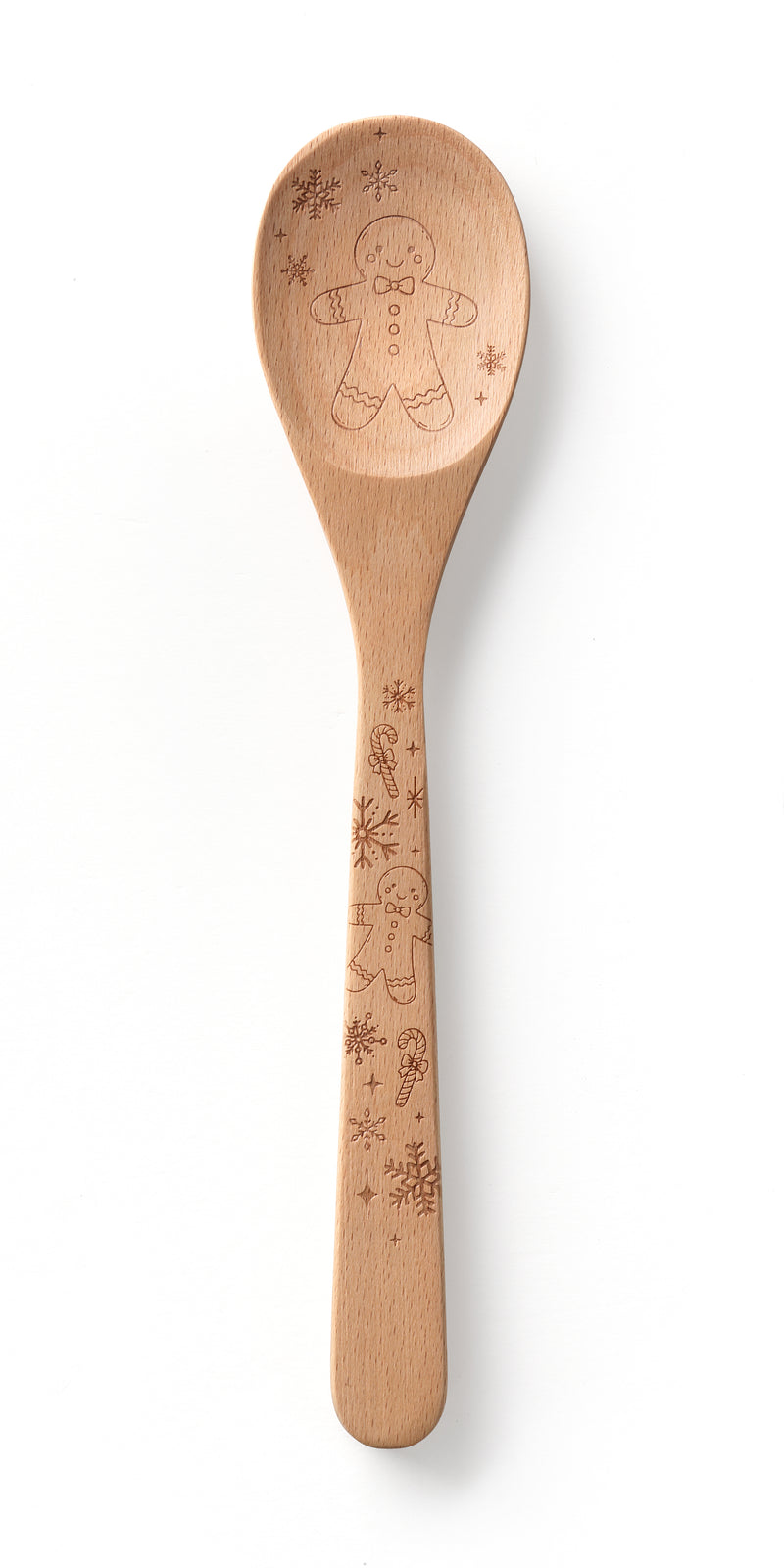 Beechwood Mixing Spoon – Gingerbread