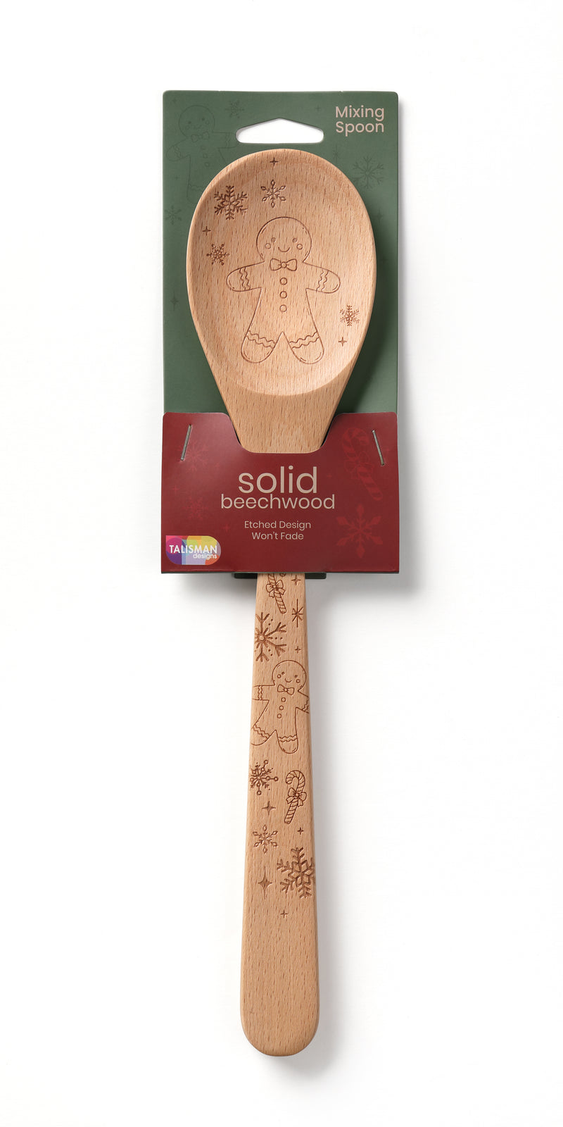 Beechwood Mixing Spoon – Gingerbread