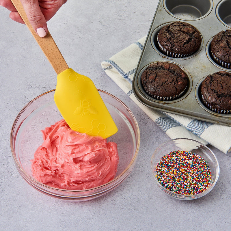 Honey Bee Silicone Spatula - Small