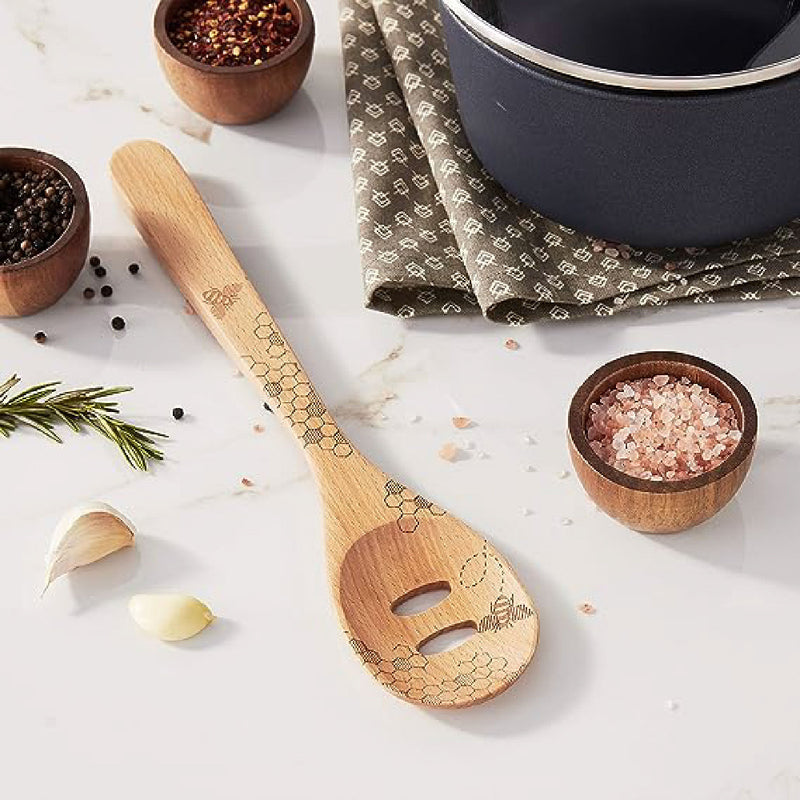 Honey Bee Slotted Spoon