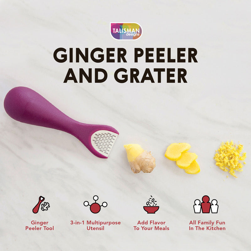 3-in-1 Ginger Peeler and Grater