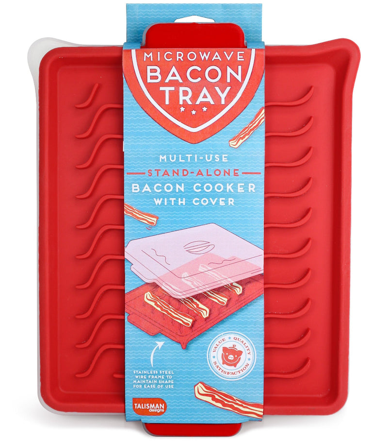 Microwave Bacon Tray with Cover