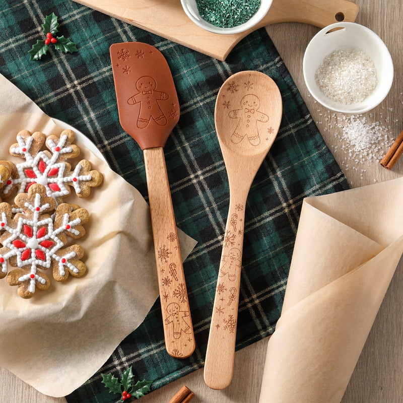 Beechwood Mixing Spoon – Gingerbread
