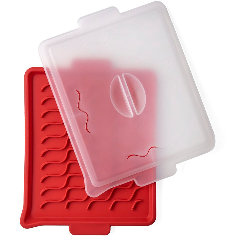Microwave Bacon Tray with Cover