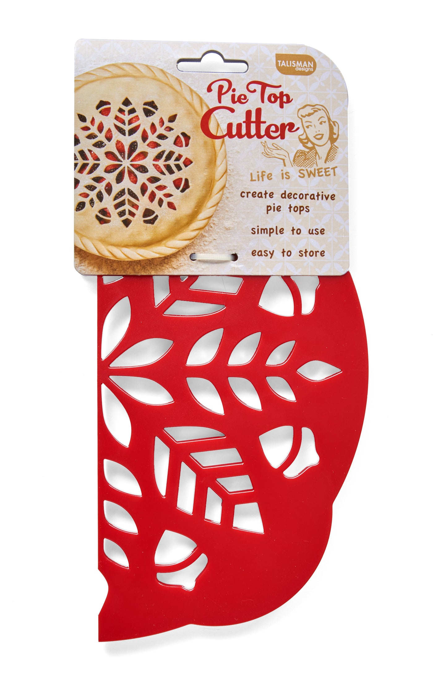 Talisman Designs Pie Crust Cutters | Set of 4