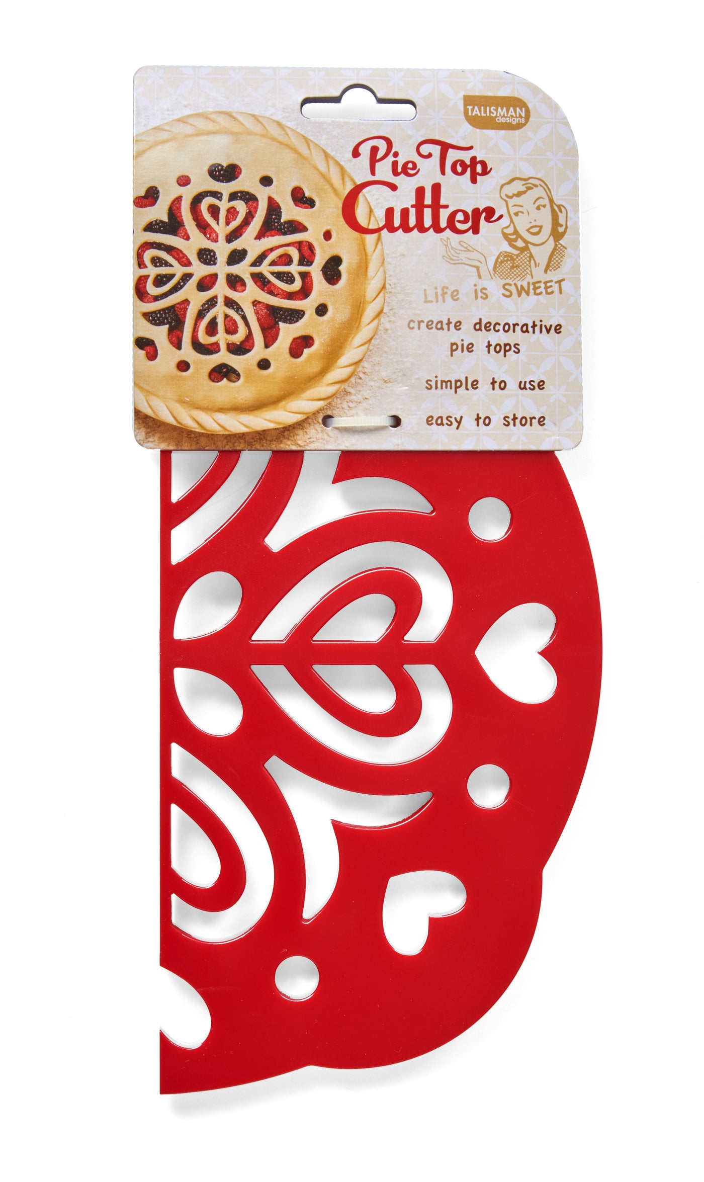 Talisman Designs Pie Crust Cutters | Set of 4