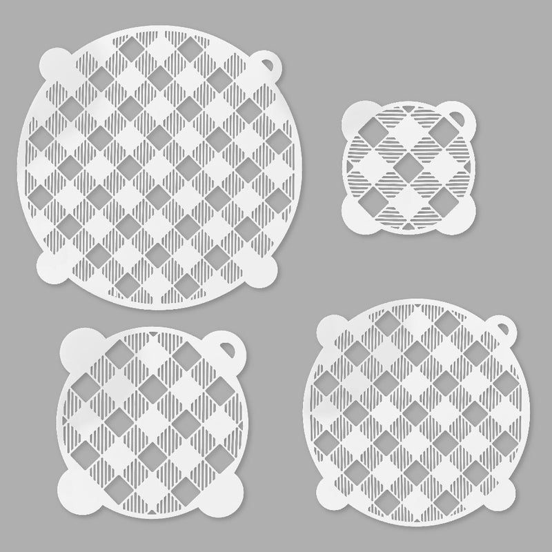 Baking Stencils - Set of 4