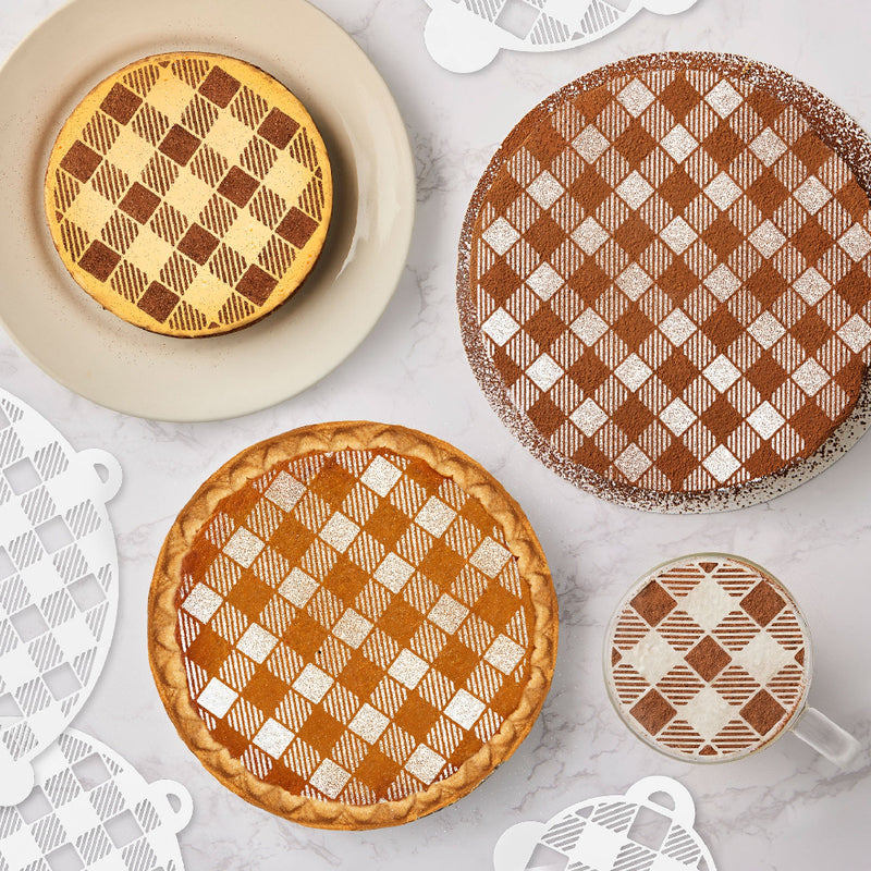 Baking Stencils - Set of 4