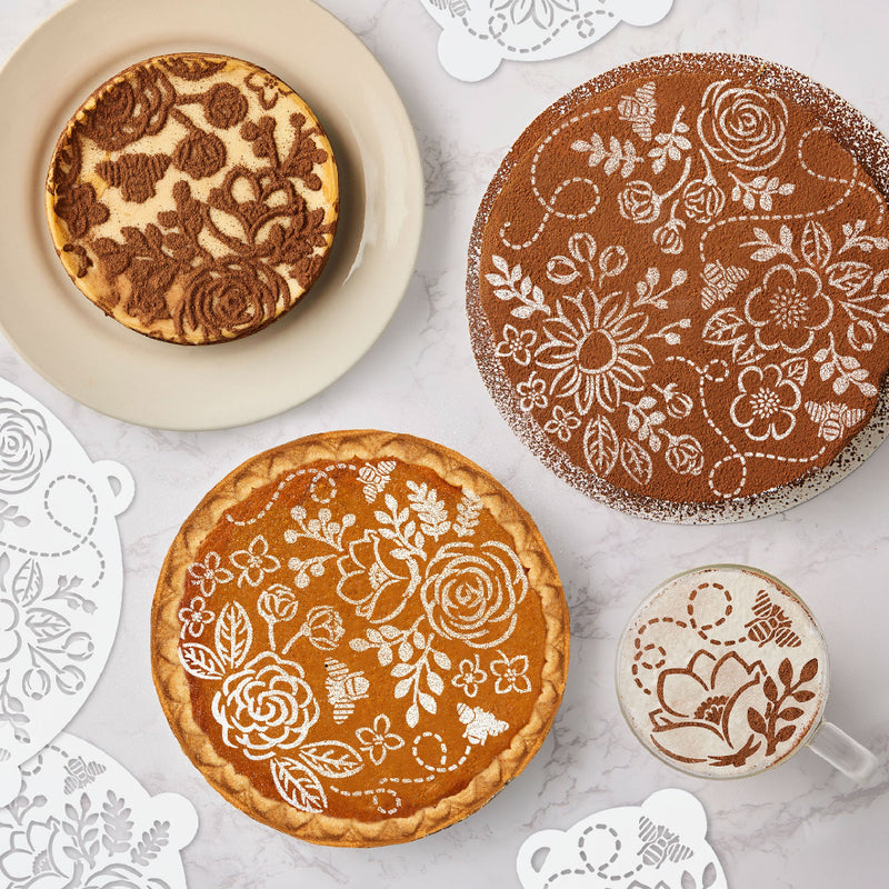 Baking Stencils - Set of 4