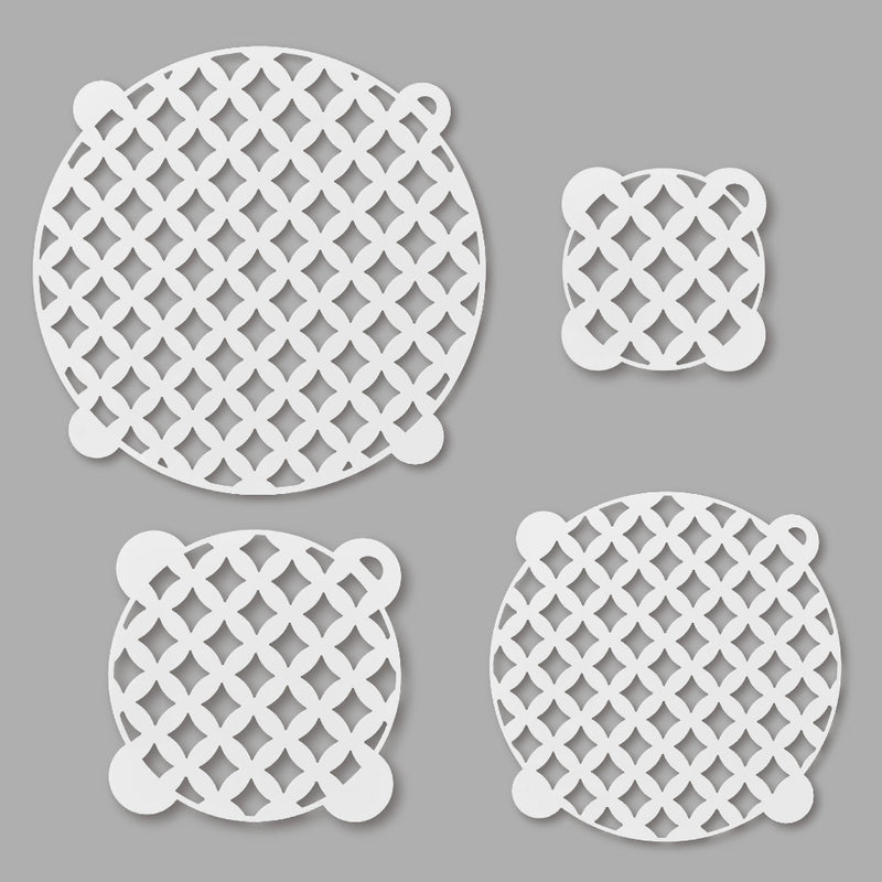 Baking Stencils - Set of 4