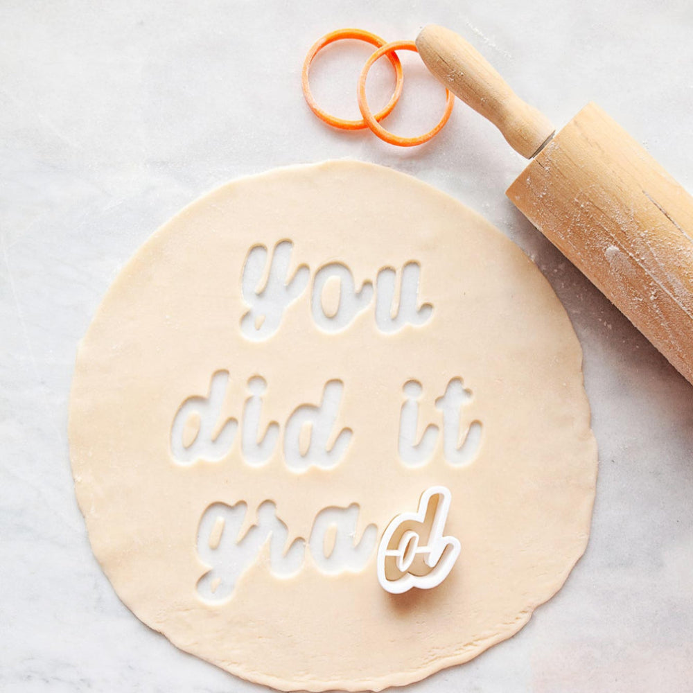 Talisman Designs Script Letter Cookie Cutters
