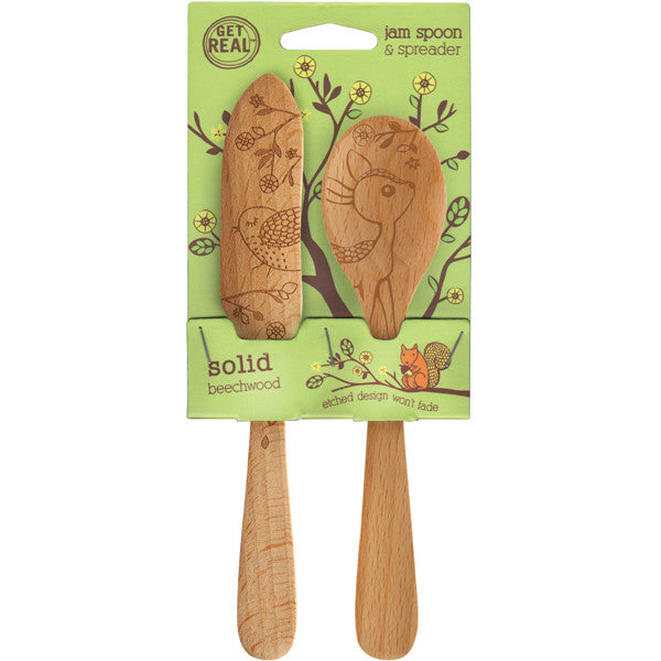 Woodland Jam Spoon & Spreader Set