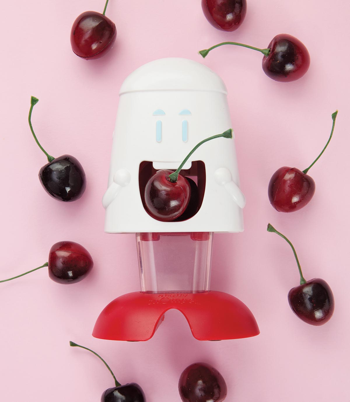 Cherry Chomper® Cherry Pitter  Cool kitchen gadgets, Cherry