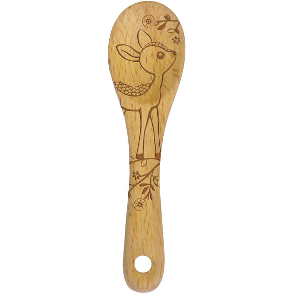 Beechwood Mini Spoon - Deer