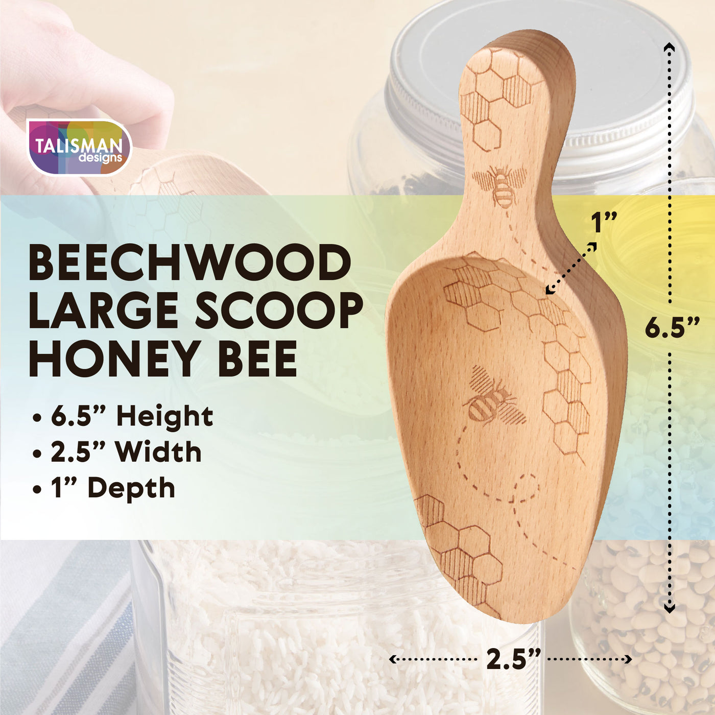 Talisman Designs Honey Bee Measuring Spoons