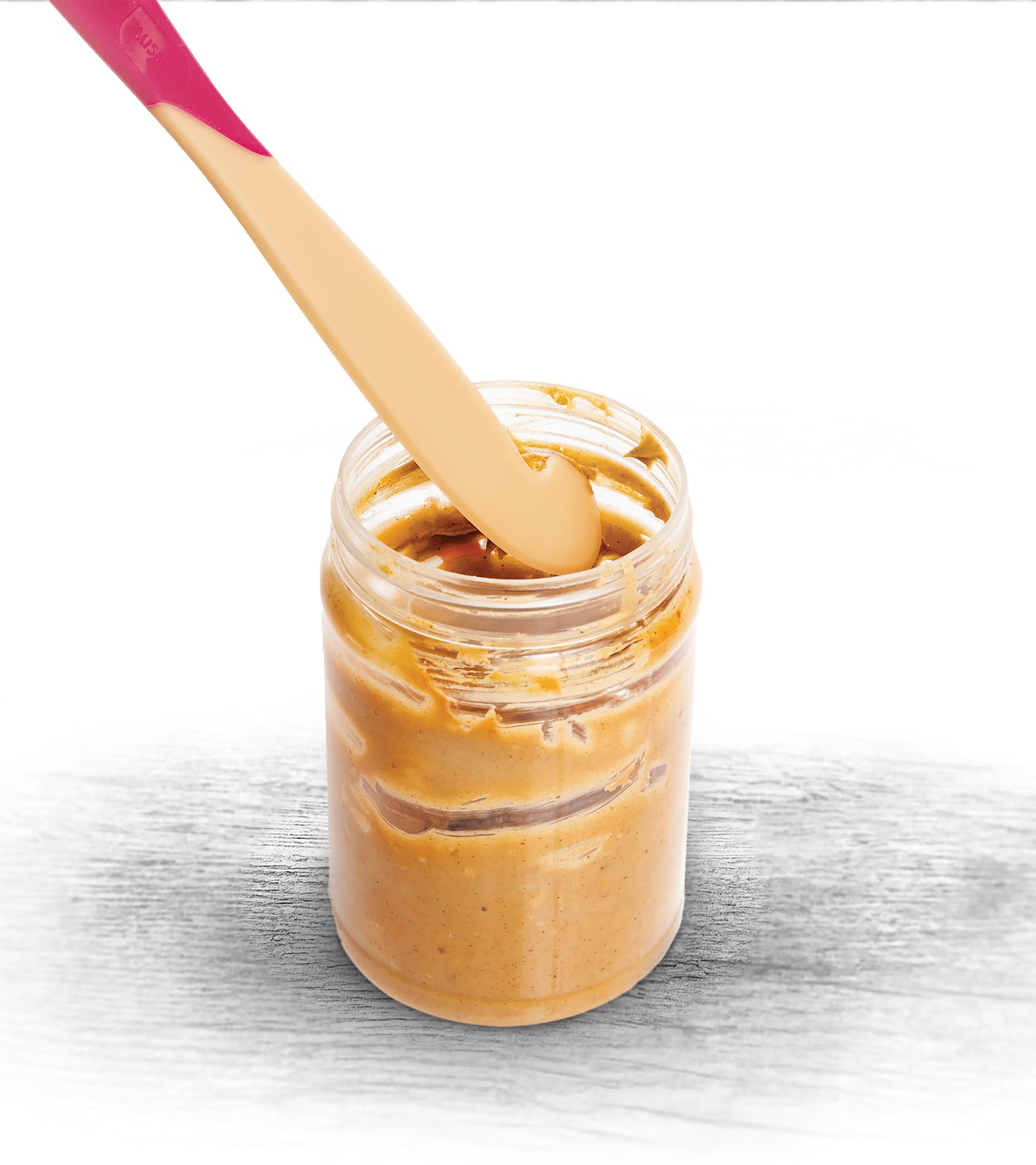Compac Jelly Knife Spreader Plastic Knife Spatula and Contoured Jar Scraper  for Peanut Butter, Jelly, Jam, Preserves 2pk 