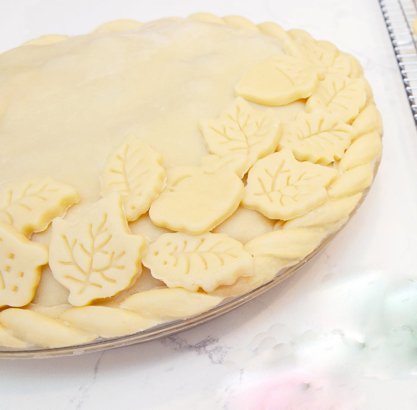 Talisman Designs Pie Top Cutter | 10-Inch | Red | Pie Crust Cutter | Pie  Decorating Tools | Pie Pastry Baking Accessories | Stencil Crust Cutout